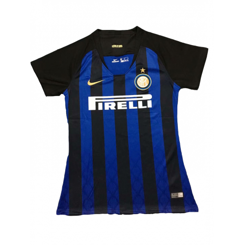 WOMENS 18-19 INTER MILAN HOME SOCCER JERSEY SHIRT - Official Replica