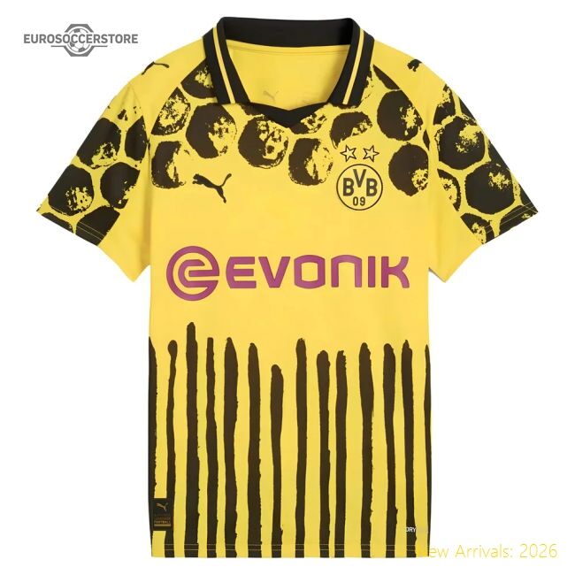 Premium-grade 2025-2026 Kidsuper X Borussia Dortmund Cwc Shirt - Kids