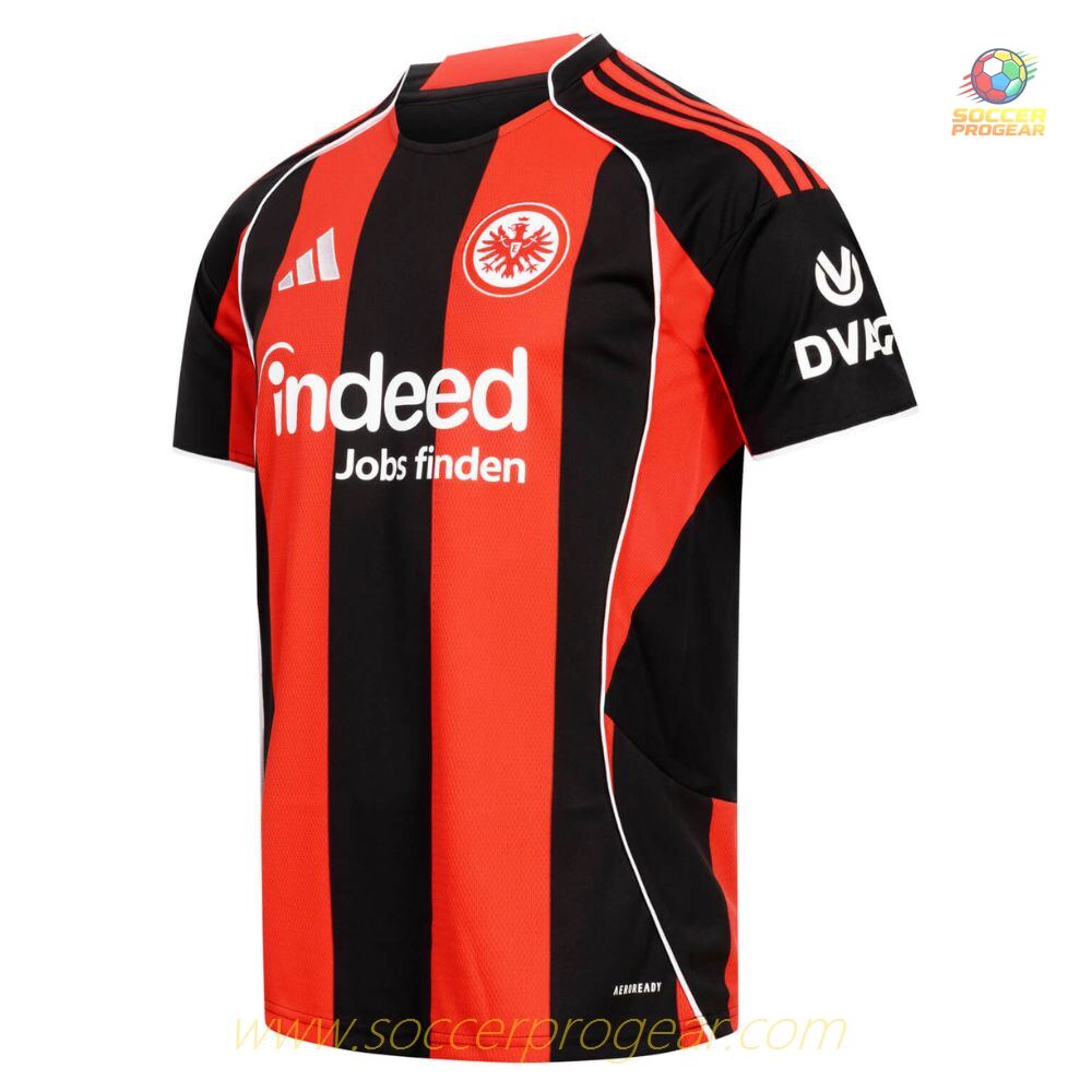 Team Football Jersey Frankfurt Home 2025-26 Edition