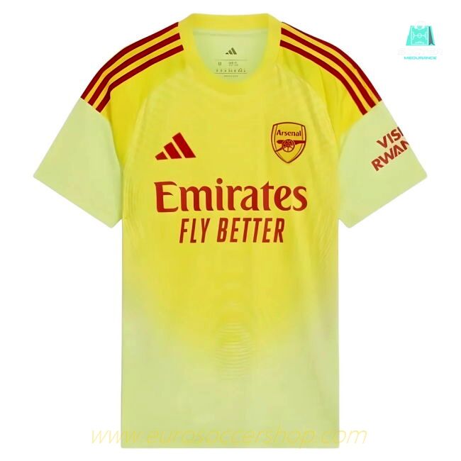 2025-2026 Arsenal Home Goalkeeper Shirt (Yellow)