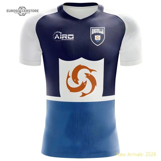 Anguilla Concept 20252026 Home Top Shirt Retro Moisturewicking
