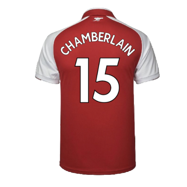 Arsenal 17/18 Home Football Shirt Adult Size XS ((Excellent) XS) (Chamberlain 15)
