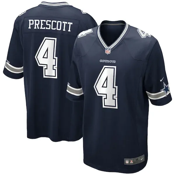High-Quality DAL Cowboys Game Jersey - Navy | NFL Fan Apparel