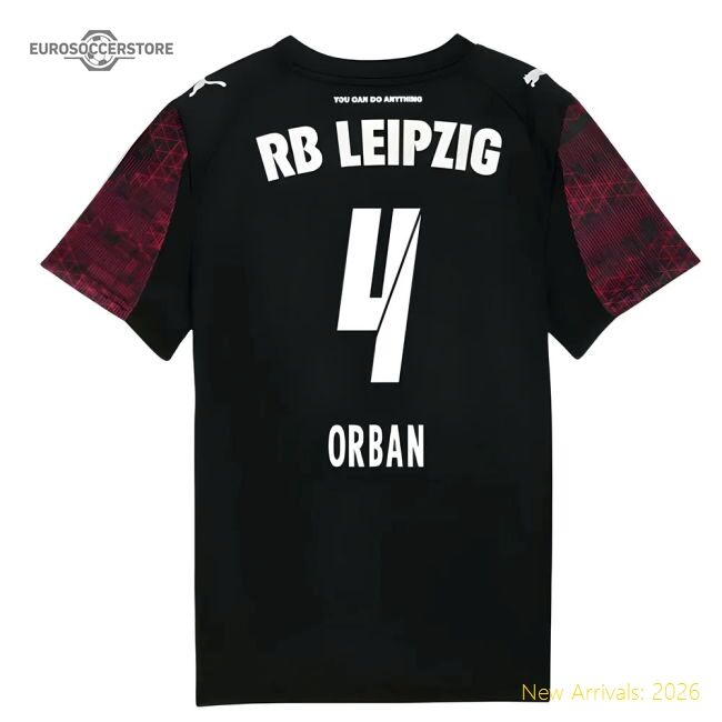 Premium-grade 2025-2026 Red Bull Leipzig Third Shirt (kids) (orban 4)