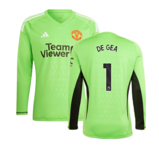 Man Utd 2023-20 Home Football Shirt DE GEA Signature 1 L M S