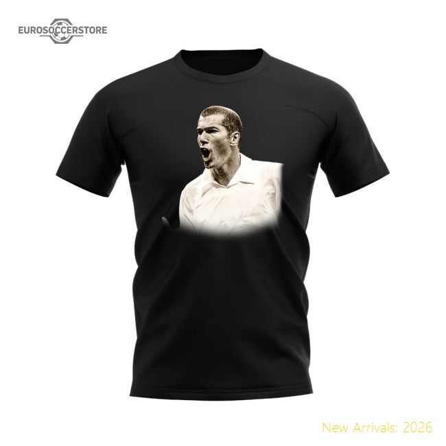 Elite Zinedine Zidane Real Madrid Legend T-shirt (black)