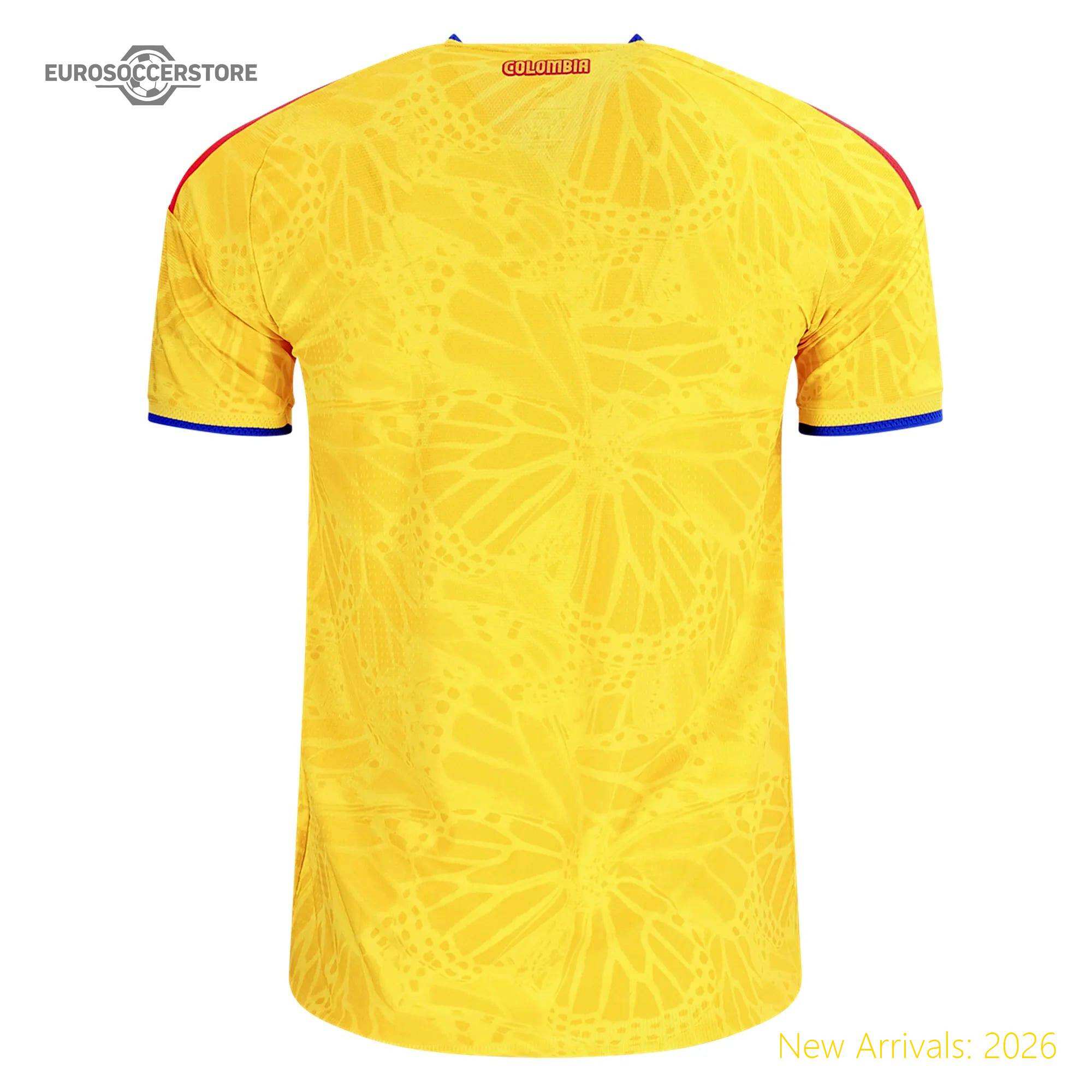 Sleek Design Stylish Top-grade Men Col Soccer Star Home Jersey 2026