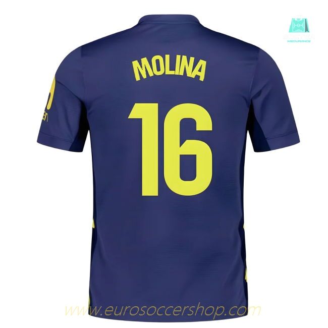 2025-2026 Atletico Madrid Away Shirt (Molina 16)