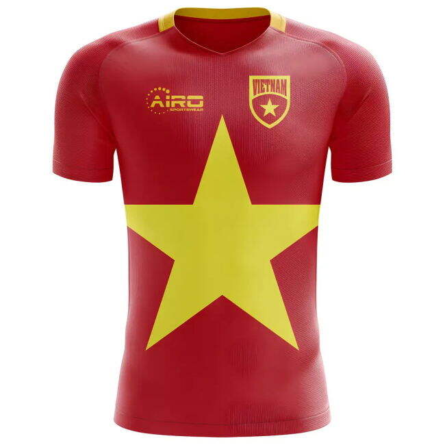Vietnam Football Team Fashionable Home Soccer Jersey (Womens)