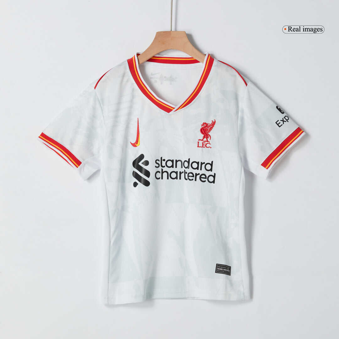 Liverpool Third Away Kids Soccer Jerseys Kit