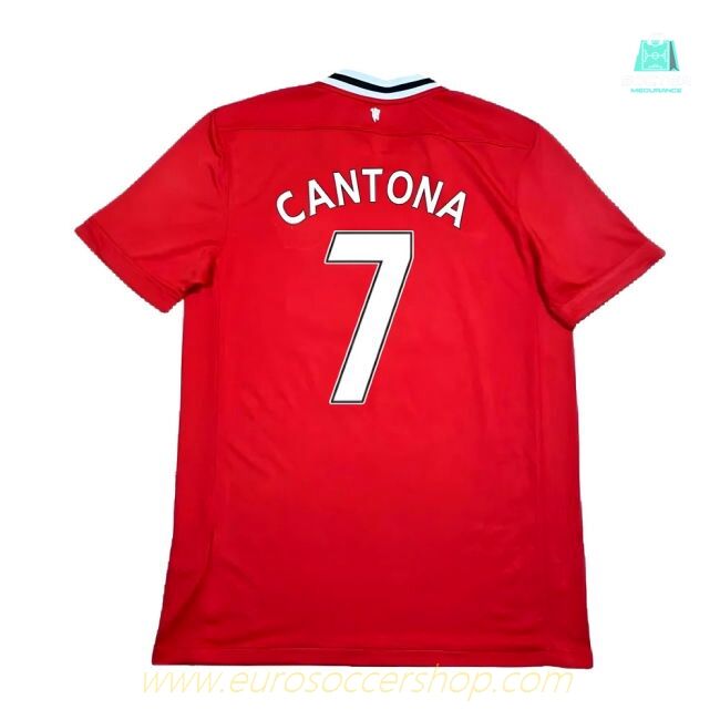 Manchester United 2011-12 Home Shirt ((Excellent) XL) (Cantona 7)