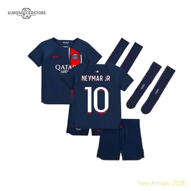 Professional-Grade 2023-2024 Psg Home Mini-Kit (Neymar Jr 10)