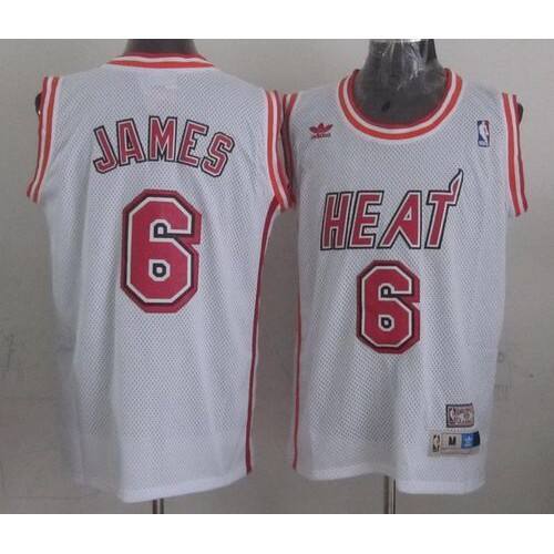 Miami Heat LeBron #6 Game-Ready Game Jersey Athletic Fit Athletic