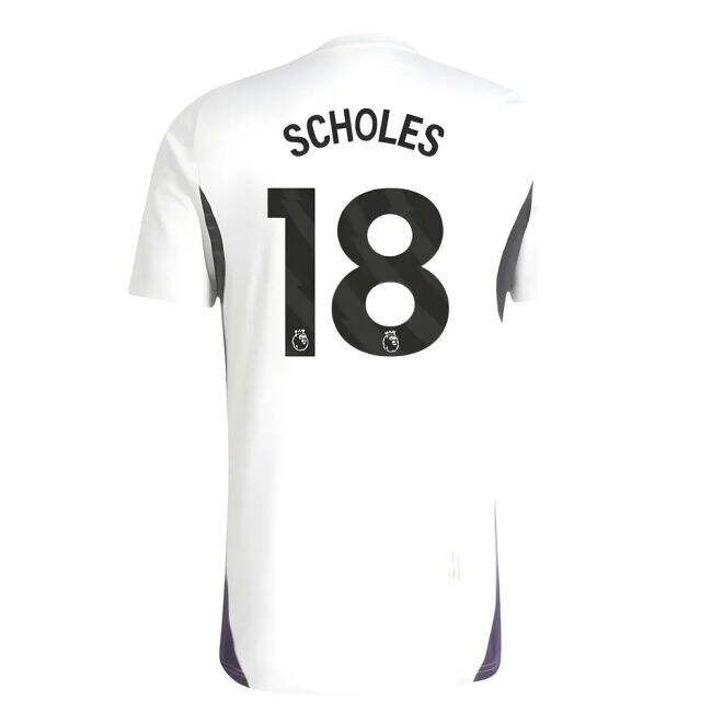 Durable Retro Jersey - 2025-2026 Stretchable White Adults #34729