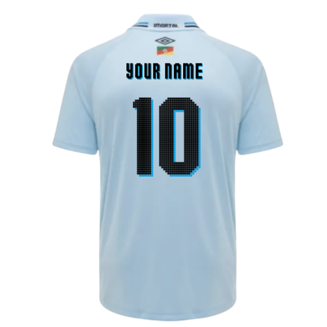 Stylish 2025-2026 Gremio Away Shirt (Your Name) for Match Day