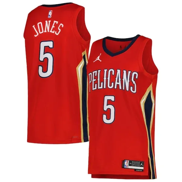 Herbert Jones NOP Swingman Jersey - exclusive NBA - Red workout