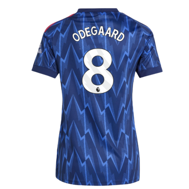 Arsenal 2025-20 Away Soccer Kit Odegaard Printing L M Women S