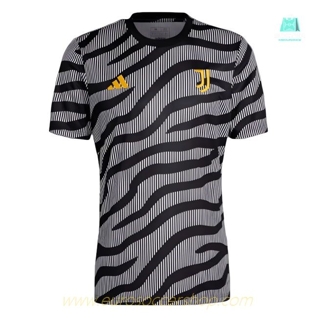 2023-2024 Juventus Pre-Match Shirt (Black)