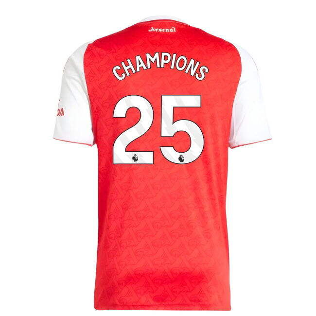 2025-2026 Arsenal Home Shirt (Champions 25)