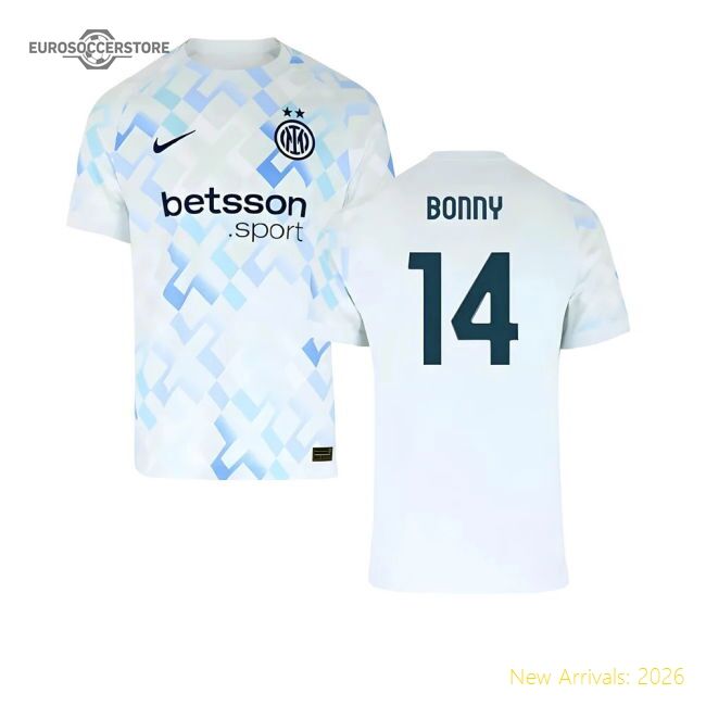 2025-2026 Inter Milan Away Premium Jersey Bonny Macron Hyperwave