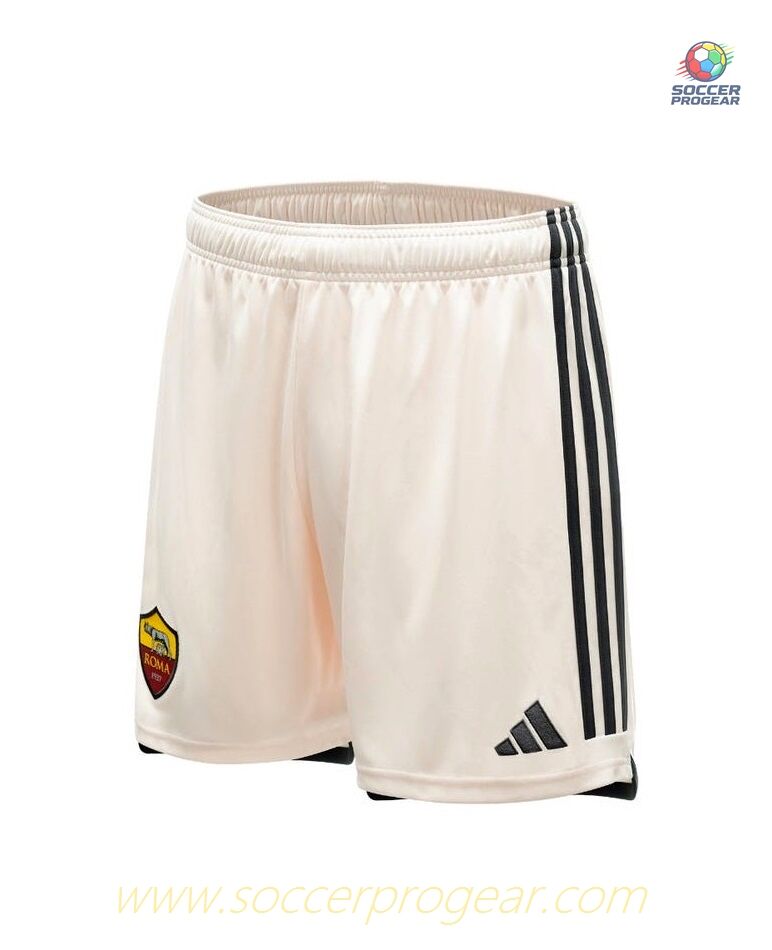 AS Roma Away Youth Soccer Uniform Football Shirt 2023 2024