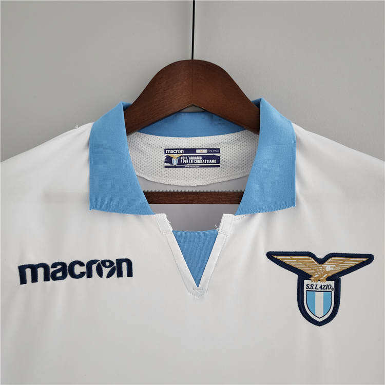 18-19 Lazio Retro Home Soccer Jersey Football Shirt - Official