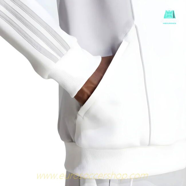 2025-2026 Real Madrid Track Top Urban Purist (White)