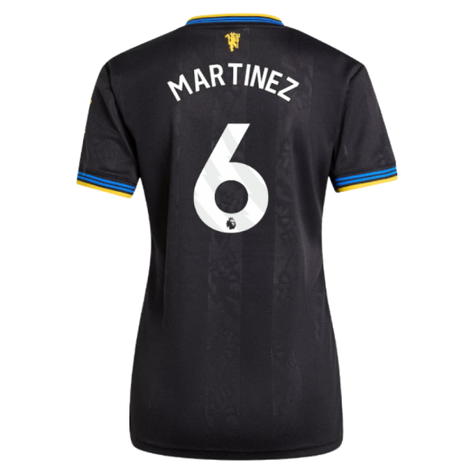 2025-2026 Man Utd Authentic Third Shirt (Womens) (Martinez 6) (Matc...