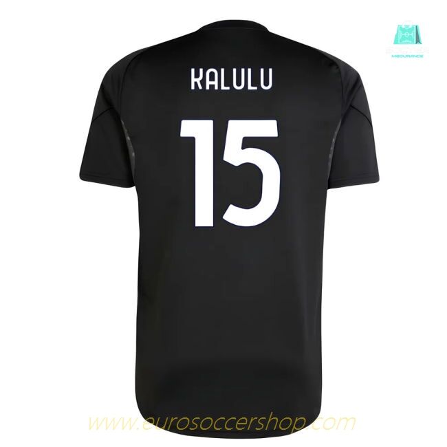 2025-2026 Juventus Training Shirt (Black) (Kalulu 15)