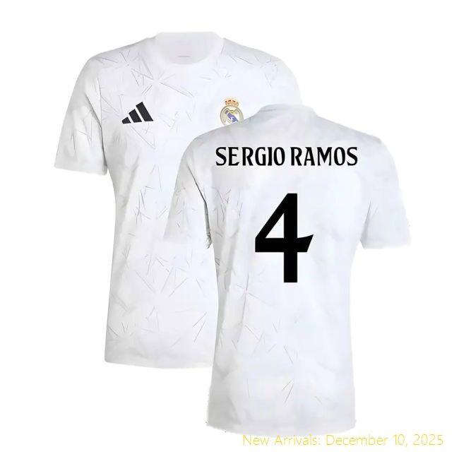 Real Madrid Shirt - Featuring Ramos - Barca - Soft Cotton