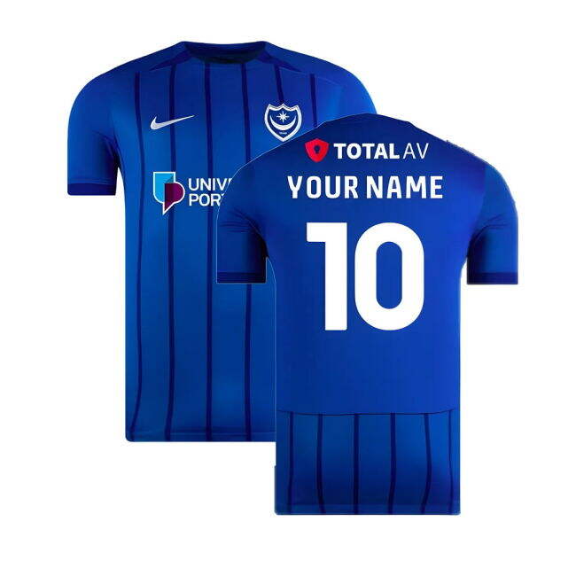 2024-2025 Portsmouth Home Shirt (Your Name)