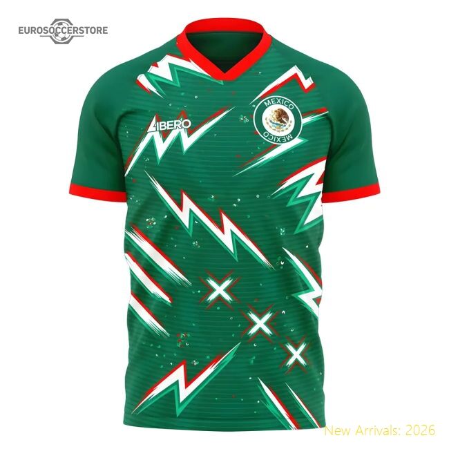 Highperformance Mexico Prematch 20252026 Concept Shirt (