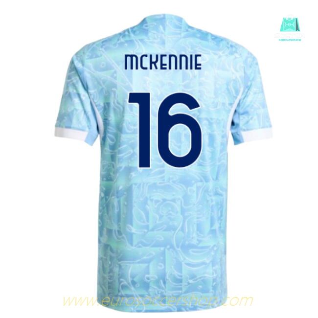 2025-2026 Juventus Authentic Away Shirt (McKennie 16)