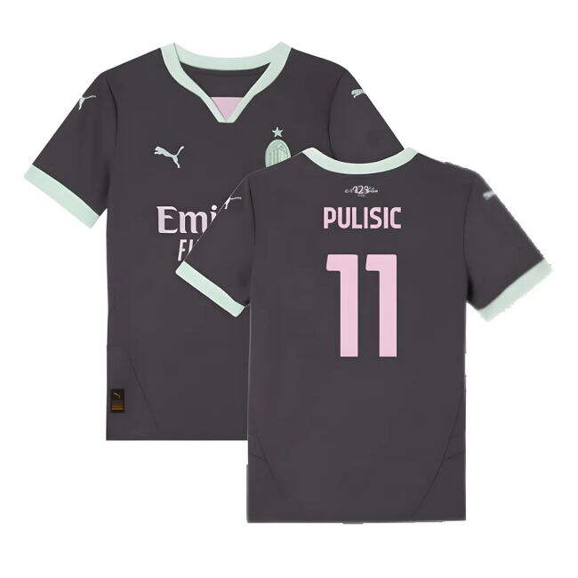 2024-2025 AC Milan Third Shirt (Kids) (Pulisic 11)