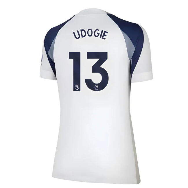 Tottenham Home Football Jersey 2025-20 Season Udogie 13 M Women S
