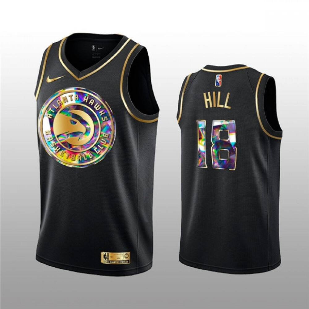 18 Black Jersey - Golden Edition - NBA Collection