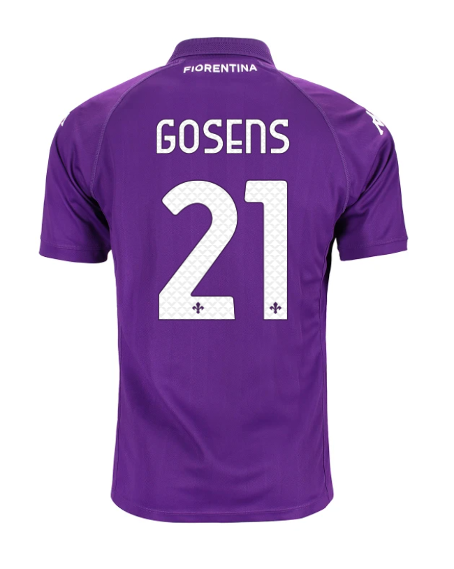 24-25 Season Fiorentina Home GOSENS 21 Football Jersey