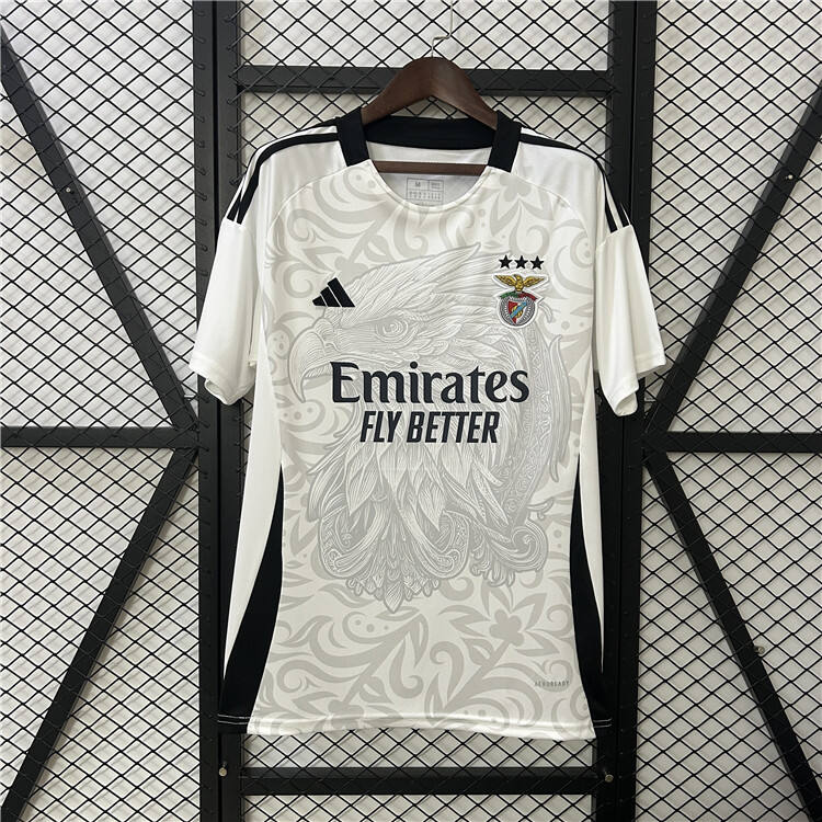 Benfica 2526 White Soccer Jersey Football Shirt - Official Replica