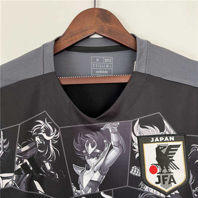 2023 Japan X Saint Seiya Black Soccer Jersey Football Shirt -