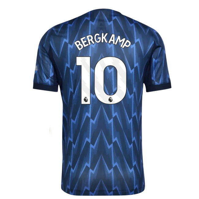 Arsenal 2025-20 Away Football Shirt Bergkamp Signature 10 L M S