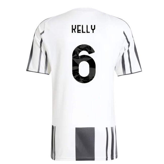 Kelly 6 Replica Quality Juventus Home Fan Jersey (Adults)