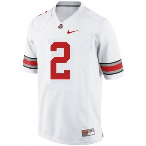 Men Ohio State Buckeyes Terrelle Pryor #2 Official Replica
