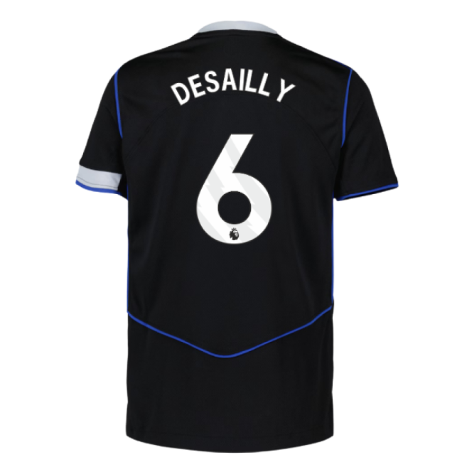Chelsea 2025-20 Third Football Shirt Desailly Signature 6 L S