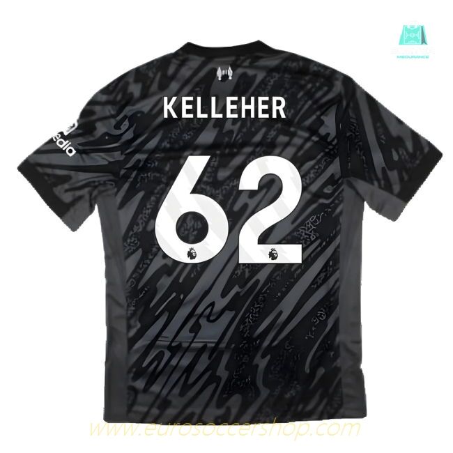 2024-2025 Liverpool Home Goalkeeper Shirt (Black) (Kelleher 62)