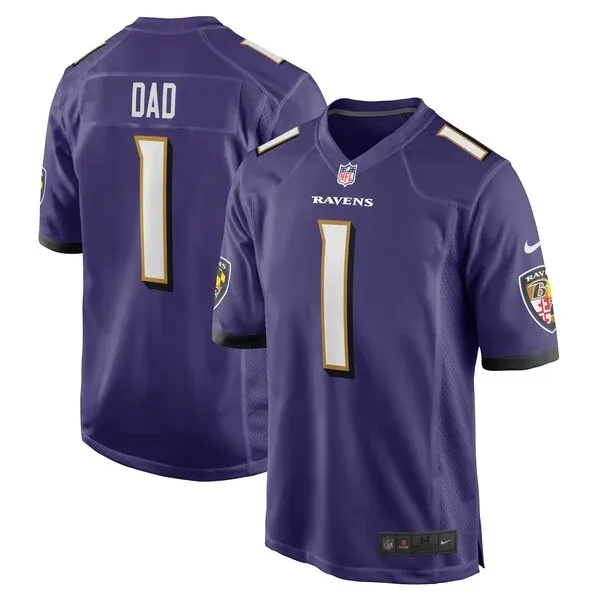 Baltimore Ravens Game Football Jersey - Purple  | team apparel