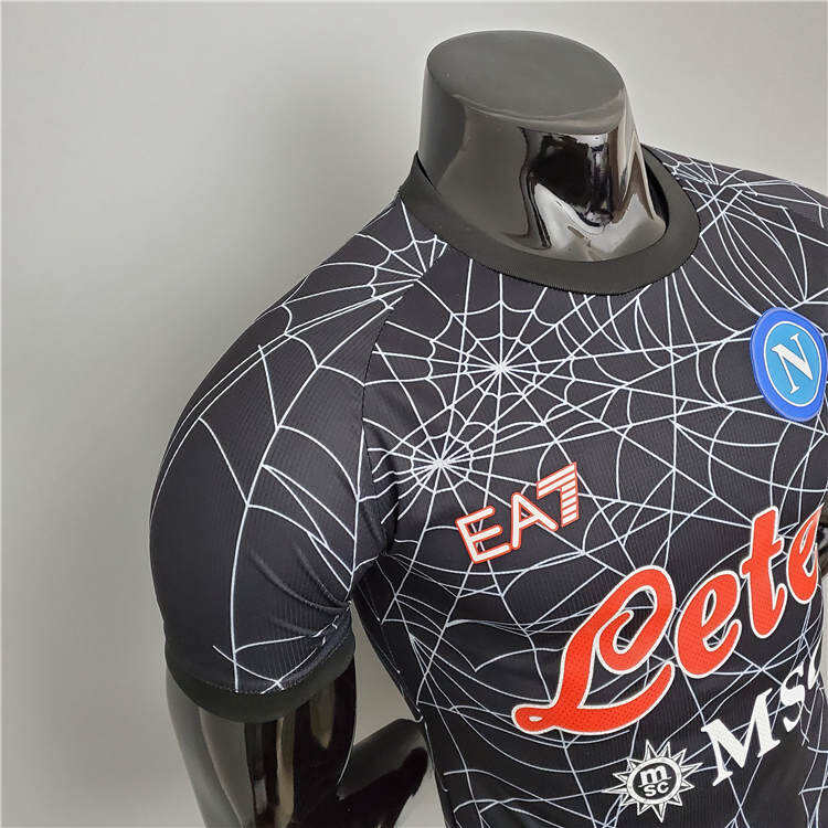 Napoli 21-22 halloween special version Black Soccer Jersey Football