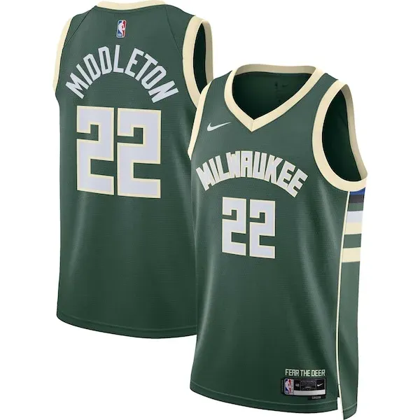 Khris Middleton MIL Basketball Jersey - Affordable Price