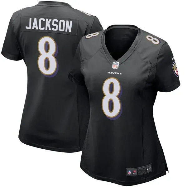Performance Baltimore Ravens Game Jersey - Premium Black NFL Fan Je...