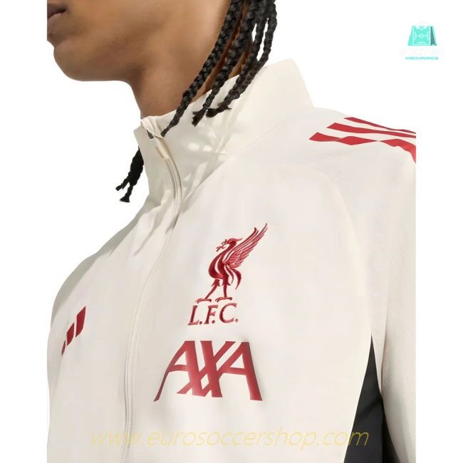 2025-2026 Liverpool Presentation Jacket (White)