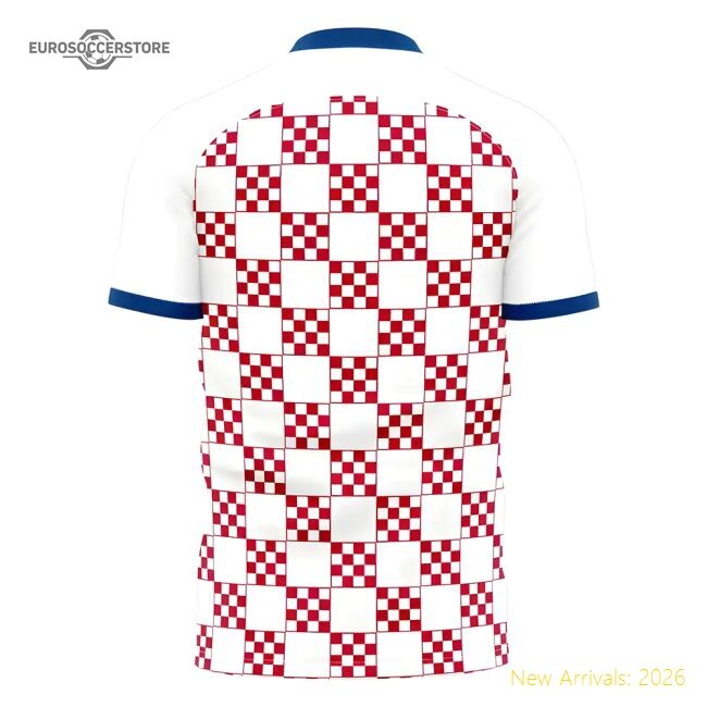 Croatia 2025-2026 Authentic Home Kit (cro) Athletic Retro